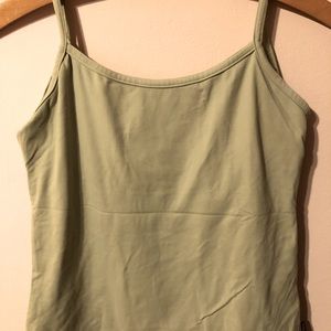 Green Prana Shelf Bra Tank